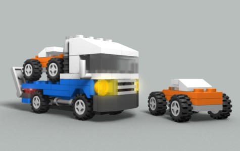 Lego Truck 4838 preview image 1